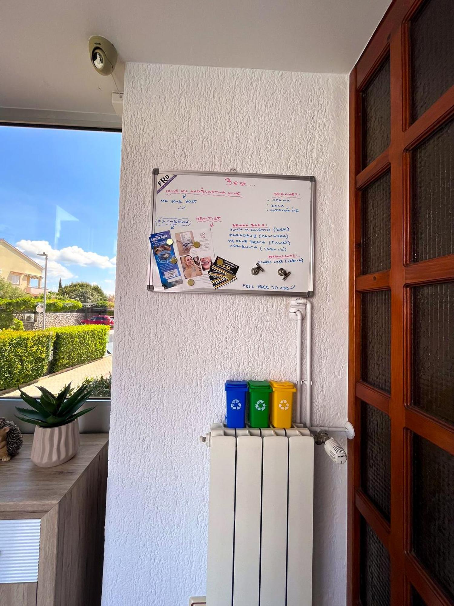 Marvil Cozy Rooms With Private Terrace And Free Parking Krk Town Exterior foto